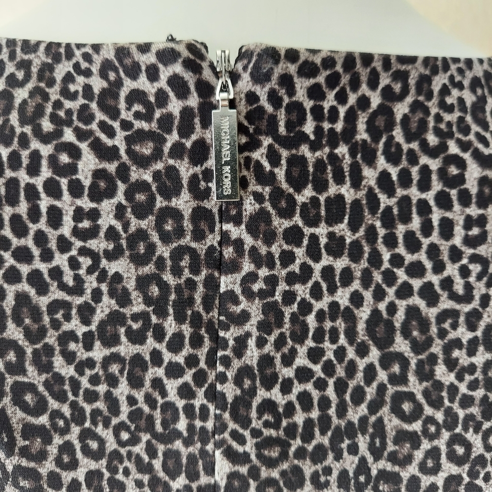 Michael Kors Cheetah Gunmetal Dress - Picture 9 of 9